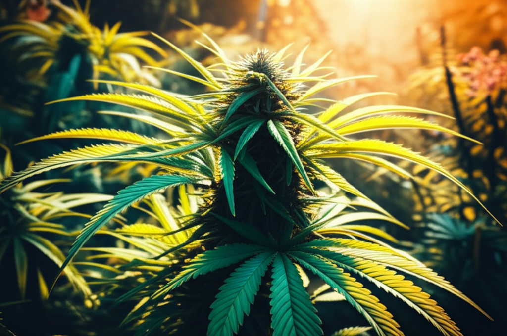 Cannabis planten